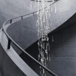 Luxury Cascading Raindrop Chandelier for High-Ceiling Private Homes